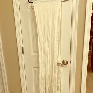 Brand new white scarf